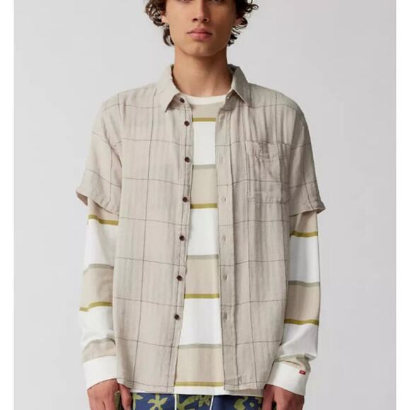 Katin Monty Button-Down Shirt Medium - Picture 2 of 6